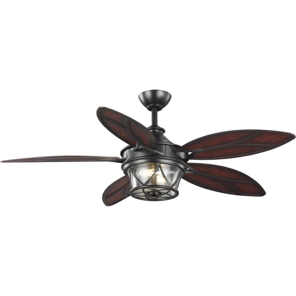 Alfresco Collection 54&#34; Indoor/Outdoor Five-Blade Architectural Bronze Ceiling Fan