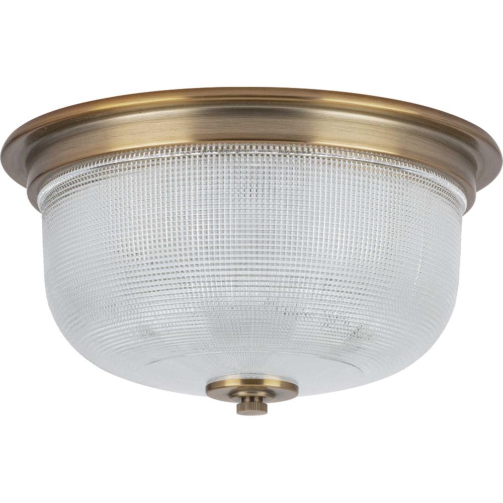 Archie Collection Two-Light 12-3/8&#34; Close-to-Ceiling