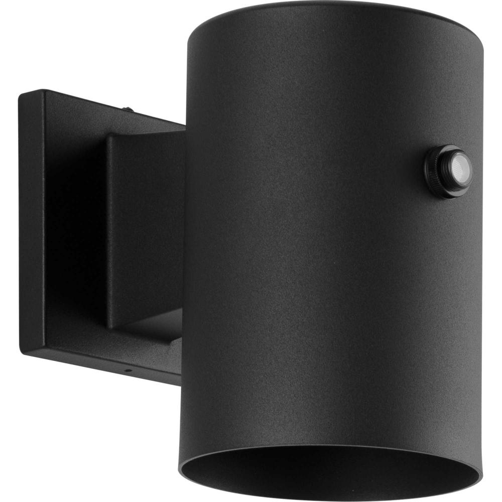 5&#34;  Black LED Outdoor Aluminum Wall Mount Cylinder with Photocell