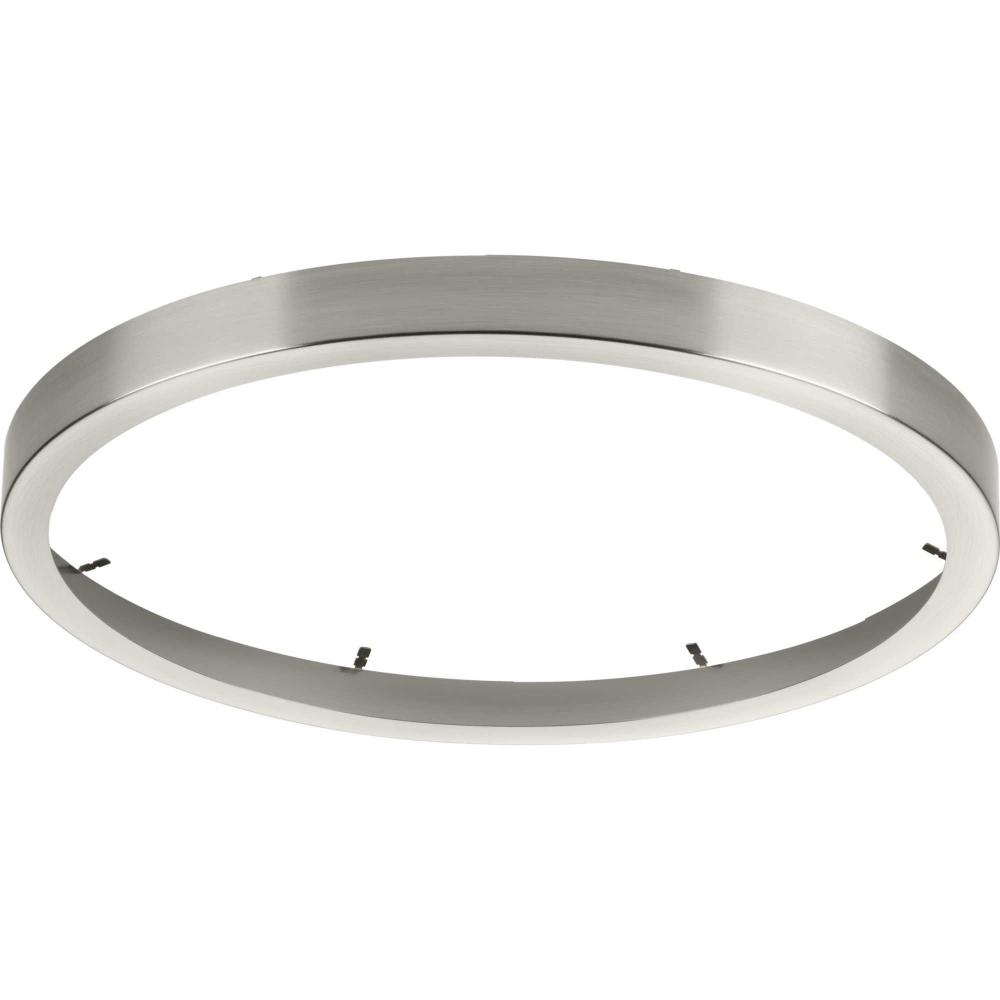 Everlume Collection Brushed Nickel 14&#34; Edgelit Round Trim Ring