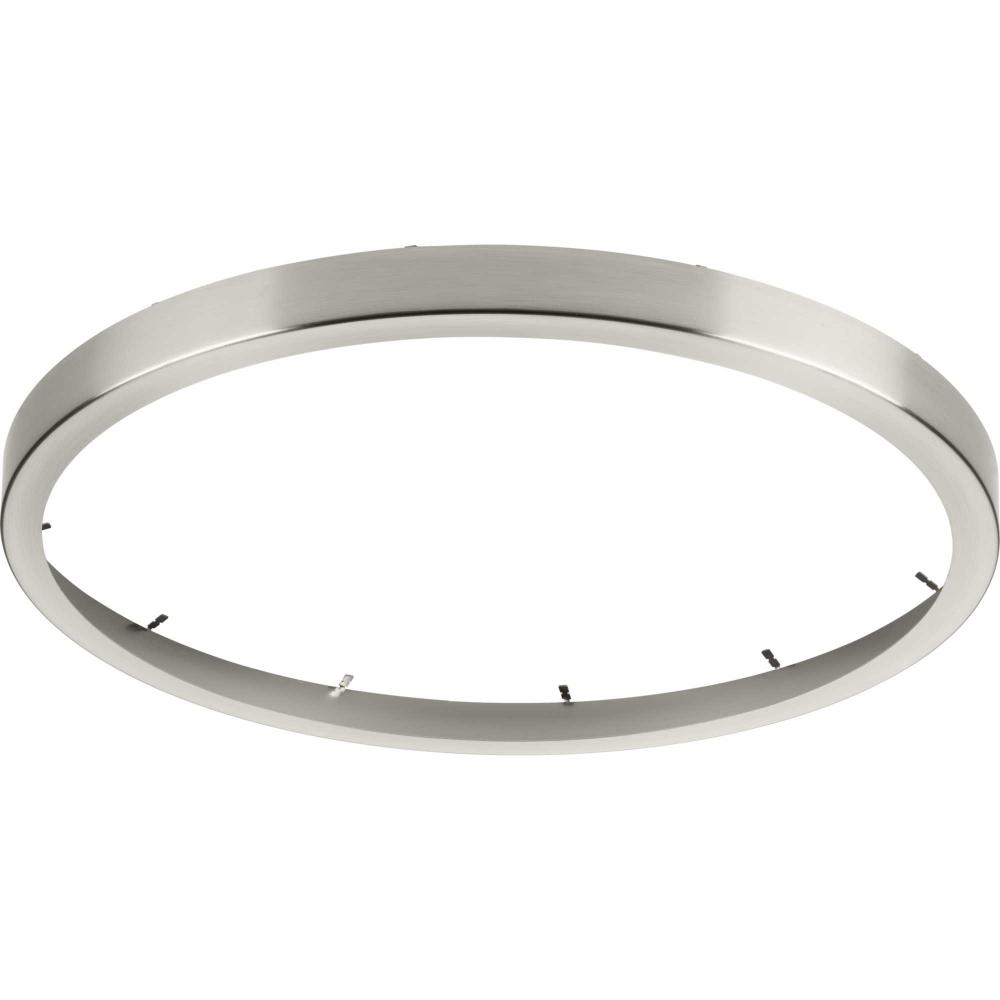 Everlume Collection Brushed Nickel 18&#34; Edgelit Round Trim Ring
