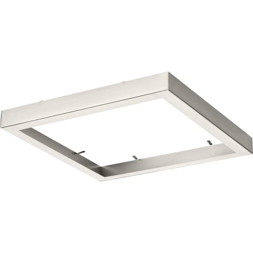 Everlume Collection Brushed Nickel 11&#34; Edgelit Square Trim Ring