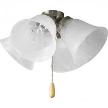 Progress P2643-09 - AirPro Collection Four-Light Ceiling Fan Light