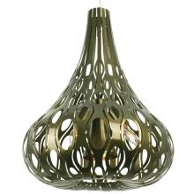Varaluz 149C04SG - Masquerade 4-Lt Teardrop Pendant - Statue Garden
