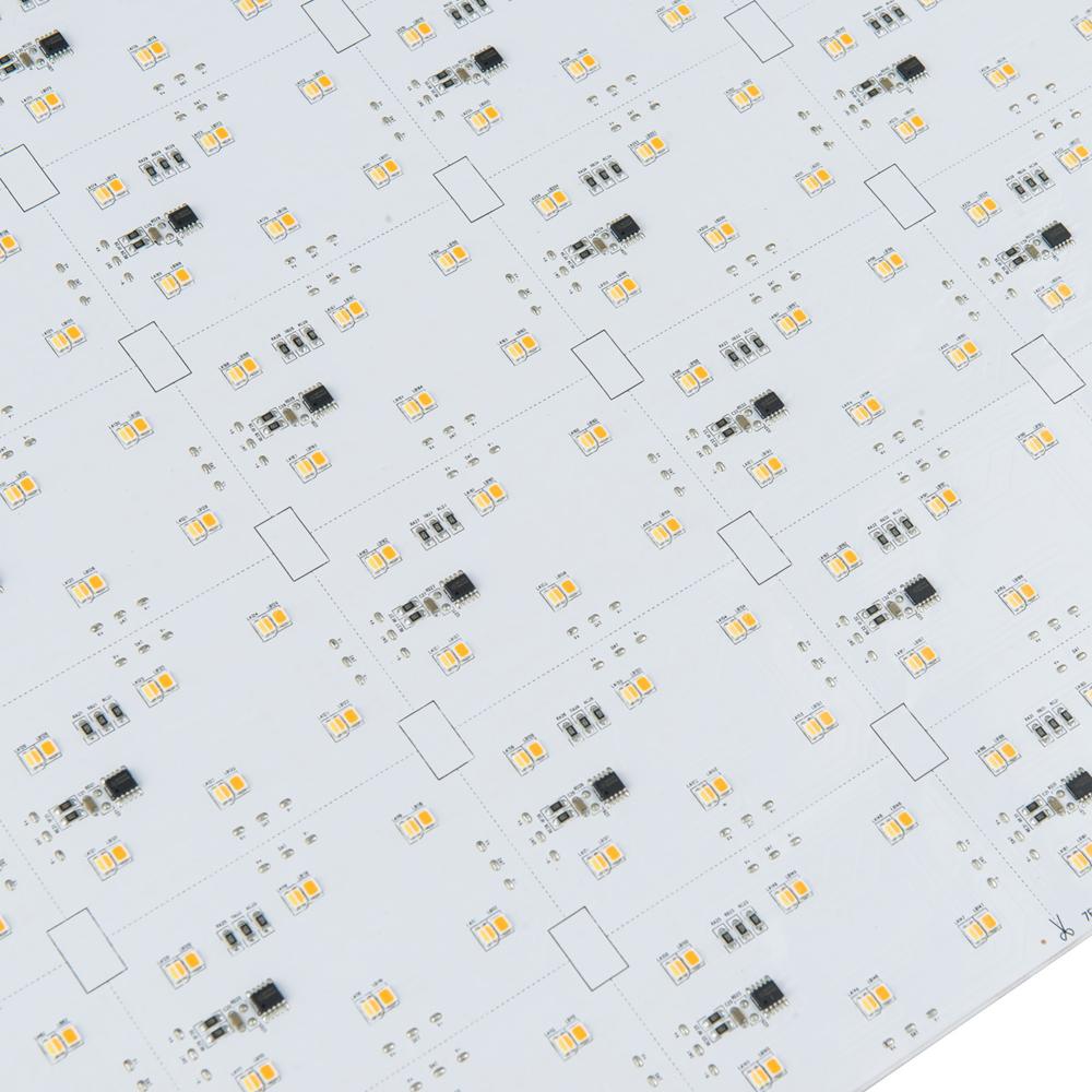 Pixels Tunable White LED Light Sheet 12&#34;x24&#34; 950lm/sqft
