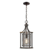 Eglo 202812A - 1x100 Pendant w/ Oil Rubbed Bronze Finish and Metal Shade