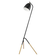Eglo 204261A - Westlinton - Floor Lamp Black and Gold Finish 60W