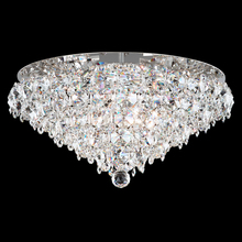 Schonbek 1870 BN1424N-401O - Baronet 6 Light 120V Flush Mount in Polished Stainless Steel with Clear Optic Crystal