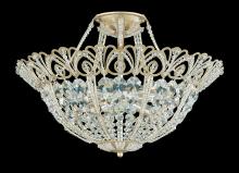 Schonbek 1870 9843-76H - Rivendell 9 Light 110V Close to Ceiling in Heirloom Bronze with Clear Heritage Crystal
