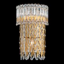 Schonbek 1870 LR1002N-48H - Triandra 3 Light 110V Wall Sconce in Antique Silver with Clear Heritage Crystal