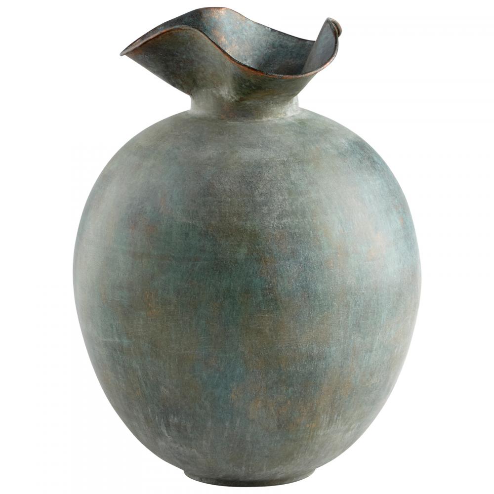 Pluto Vase|Gold Patina-MD