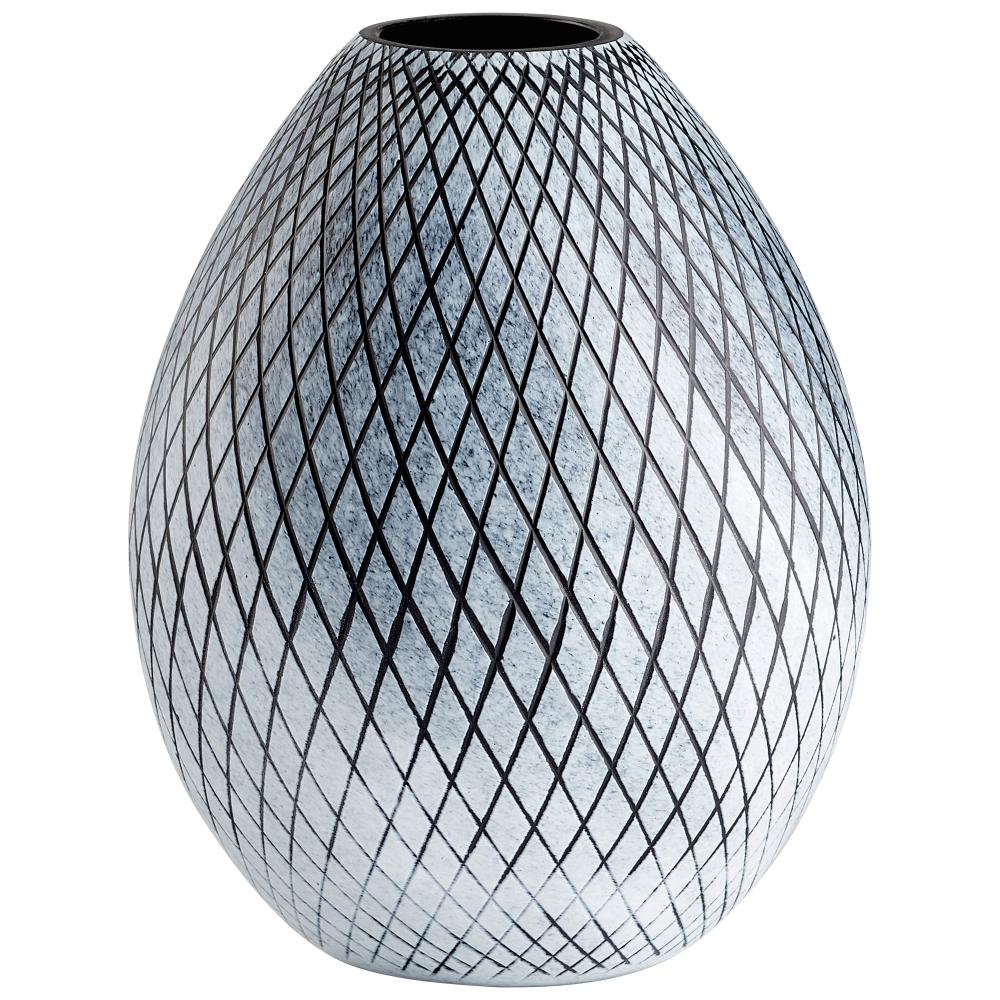 Bozeman Vase Frosted Grey - Large
