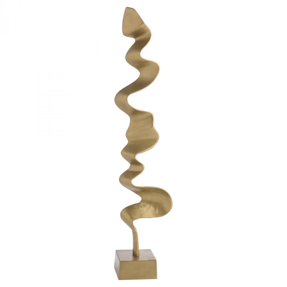 Andra Sculpture Antique Brass