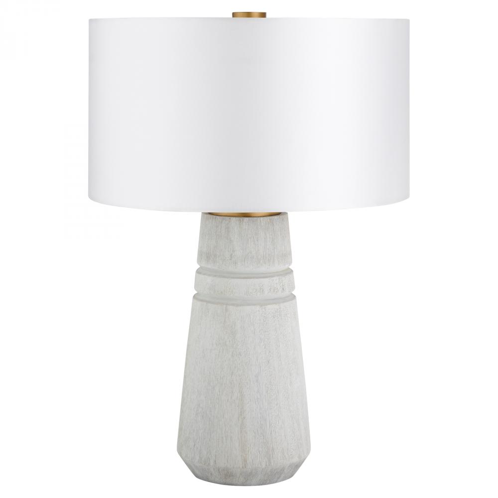 Muller Table Lamp Ash Antique Brass
