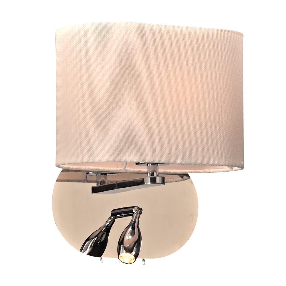 1 Light Wall Sconce Mademoiselle Collection 24216PC