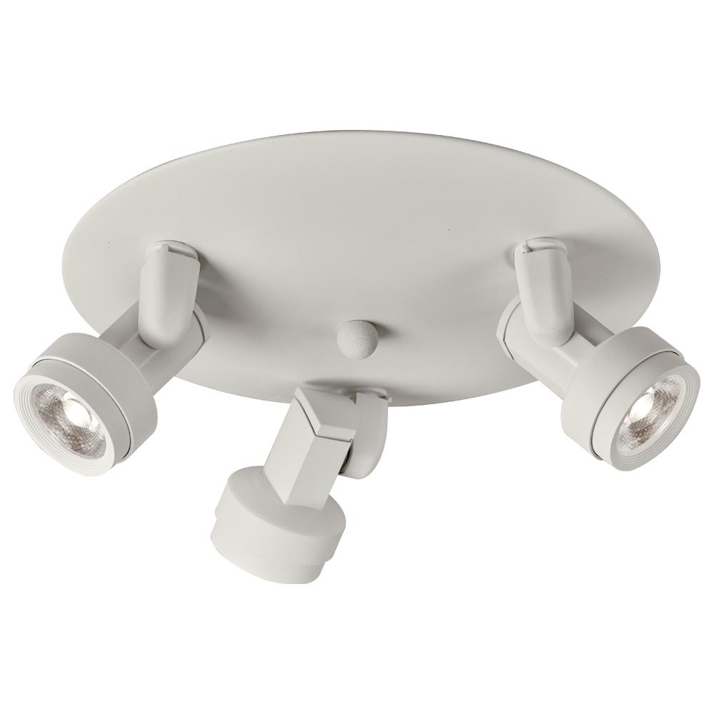 3-Lite LED Ceiling Light Opera Collection 2663WH