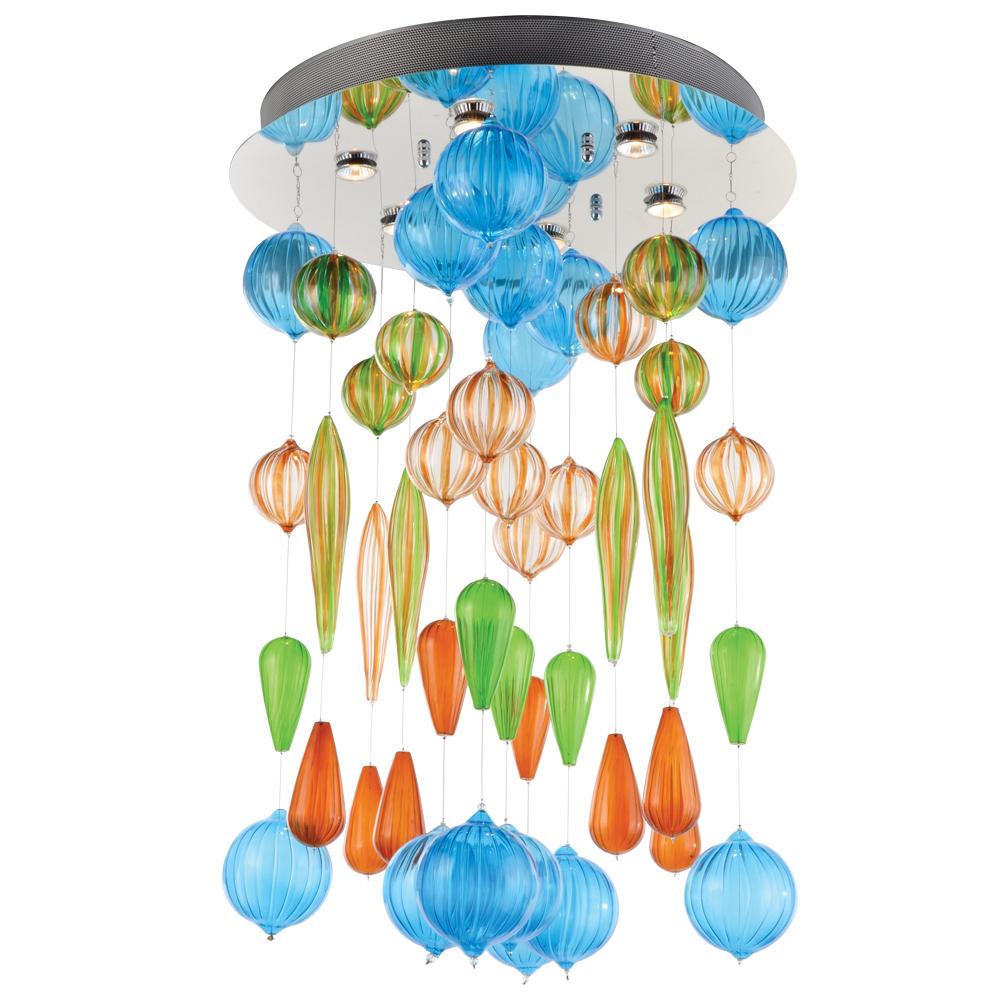 6 Light Pendant Fiesta Collection 84844 PC