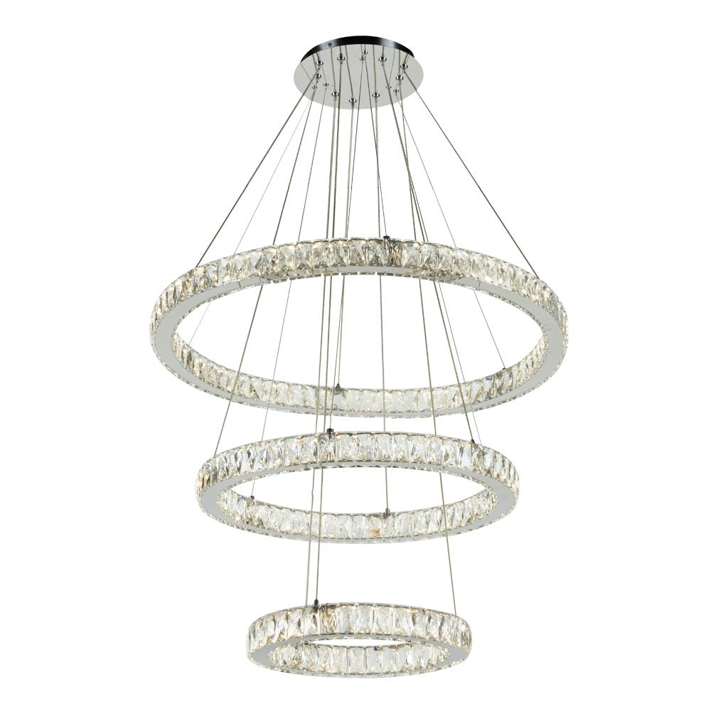 PLC1 Ceiling Treble Pendant from the Equis Collection