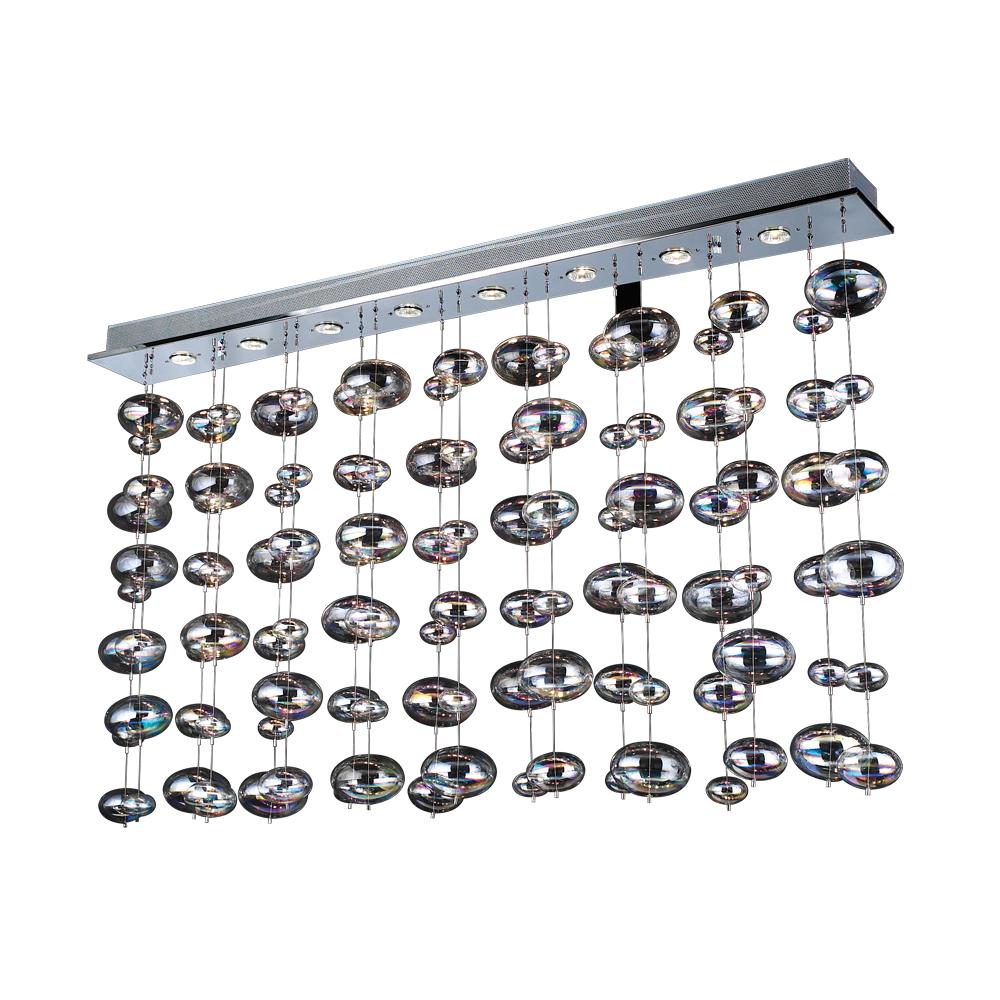 8 Light Ceiling Light Bubble Collection 96958 PC