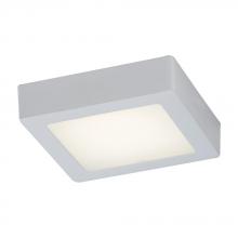 PLC Lighting 7410WH - PLC1 One light ceiling light from the Rubix collection