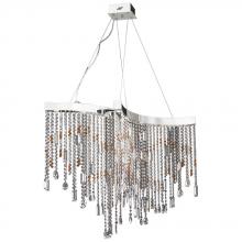PLC Lighting 81325 PC - 10 Light Chandelier Progetti Collection