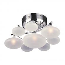 PLC Lighting 96940PC - 1 Three light ceiling light from the Comolus collection