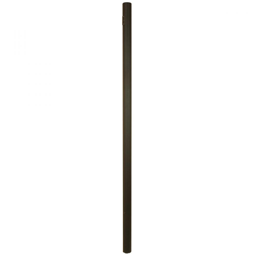 84&#34; Fluted Direct Burial Post in Textured Black
