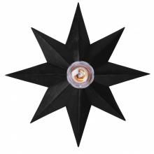 Crystorama 9230-BK - Astro 1 Light Black Sconce