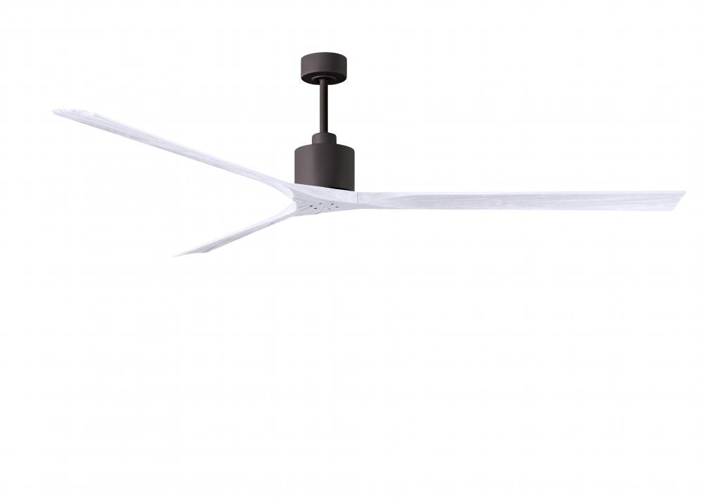 Nan XL 6-speed ceiling fan in Matte White finish with 90” solid matte white wood blades