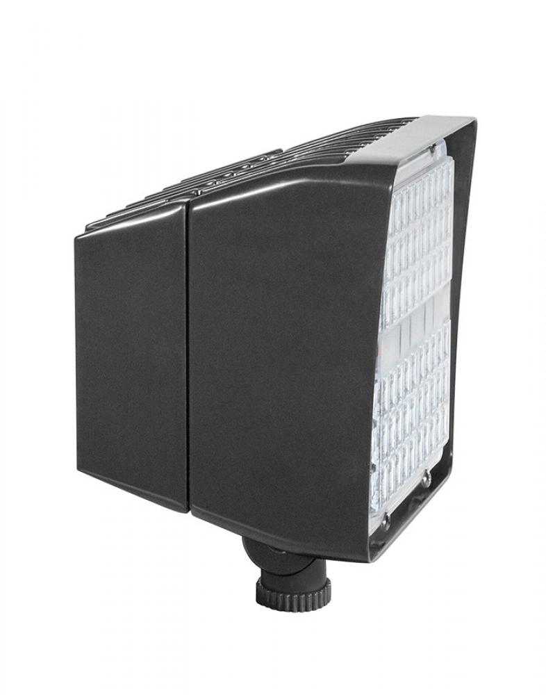 PIP FLOODLIGHT 45W NEUTRAL LED 120-277V DIM W/ ARM BZ