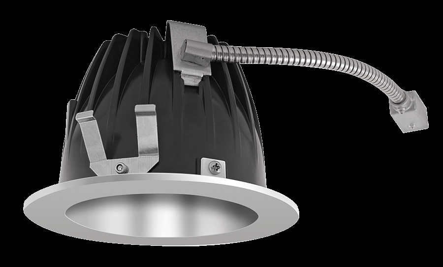 Recessed Downlights, 12 lumens, NDLED4RD, 4 inch round, Universal dimming, 80 degree beam spread,