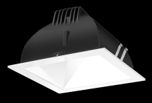 RAB Lighting NDLED6SD-50YHC-W-W - Recessed Downlights, 20 lumens, NDLED6SD, 6 inch square, universal dimming, 50 degree beam spread,
