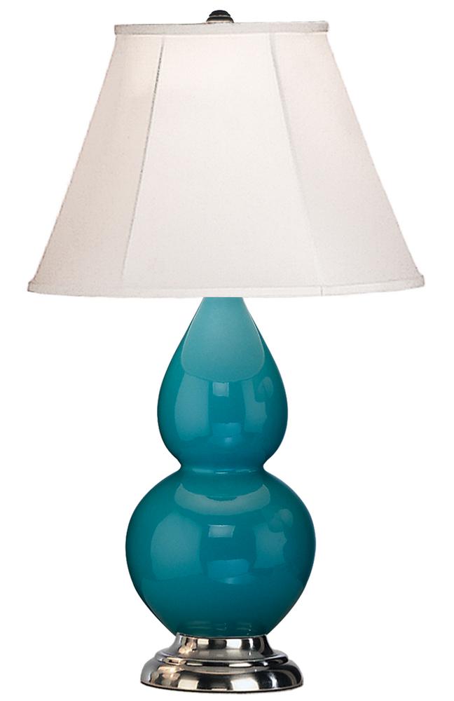 Peacock Small Double Gourd Accent Lamp