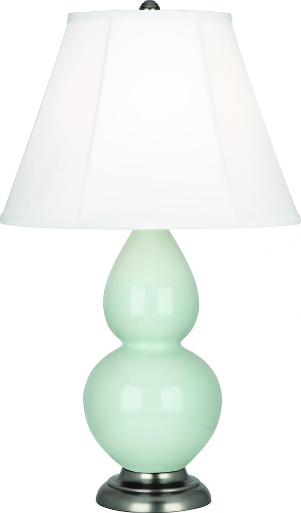 Celadon Small Double Gourd Accent Lamp