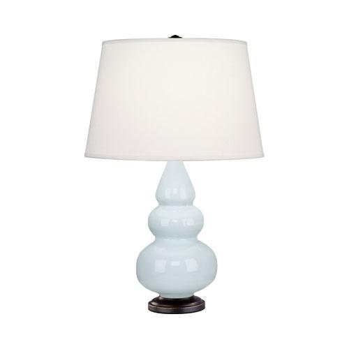 Baby Blue Small Triple Gourd Accent Lamp
