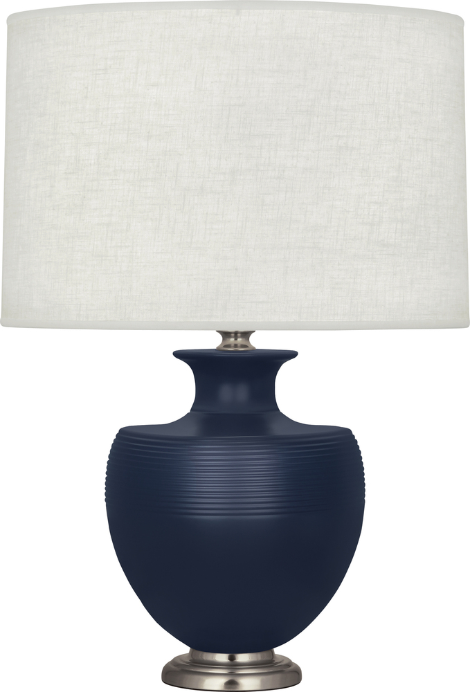 Matte Midnight Blue Michael Berman Atlas Table Lamp