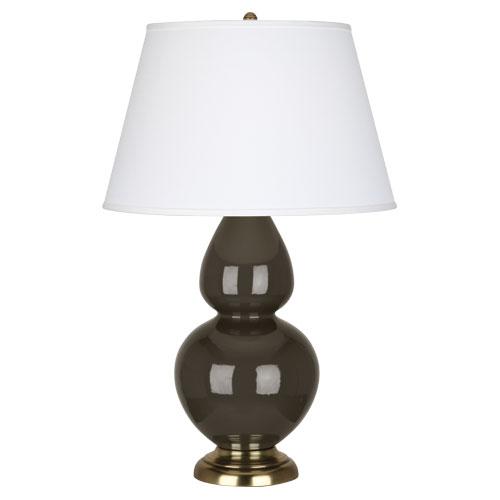 Brown Tea Double Gourd Table Lamp