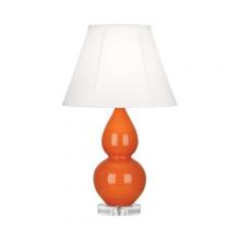 Robert Abbey A695 - Pumpkin Small Double Gourd Accent Lamp