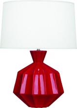 Robert Abbey RR999 - Ruby Red Orion Table Lamp