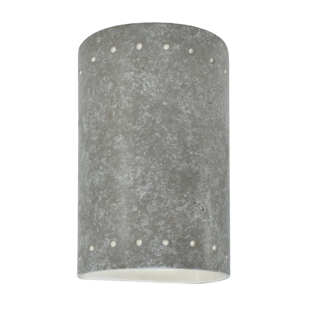 Small Cylinder w/ Perfs - Closed Top