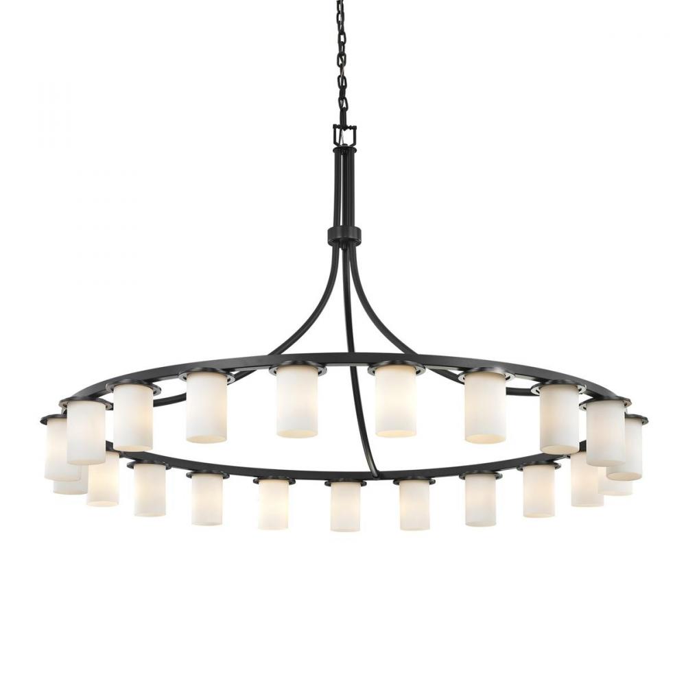 Dakota Downlight 21-Light 1-Tier Chandelier