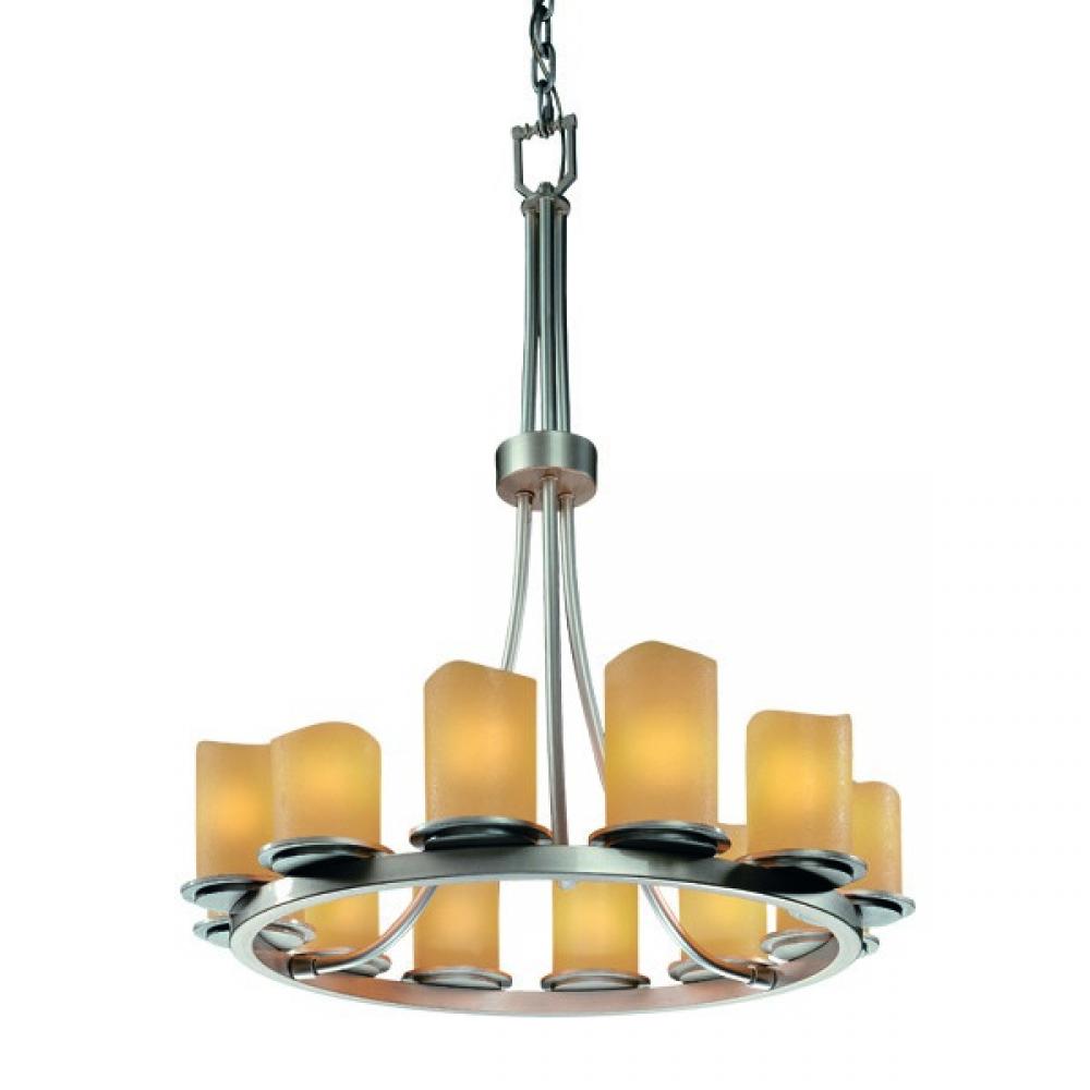 Dakota 12-Light Ring Chandelier (Tall)