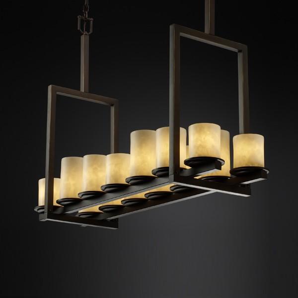 Dakota 14-Light Bridge Chandelier (Tall)