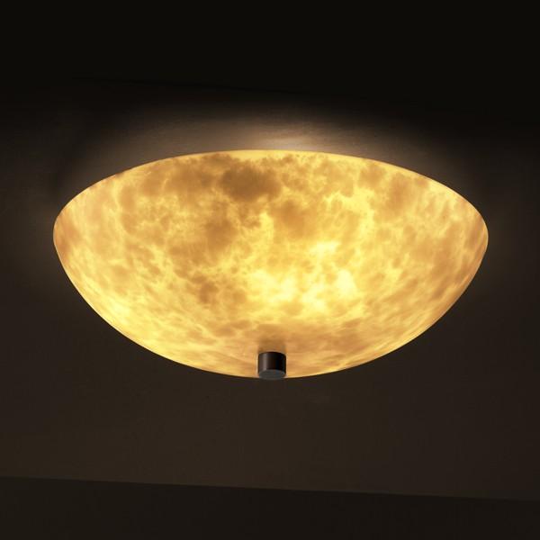 18&#34; Semi-Flush Bowl w/ GU24-LED Lamping