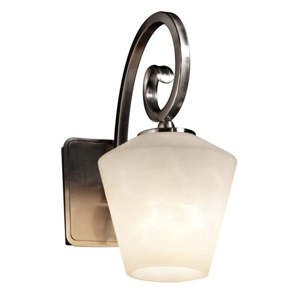 Large ADA Capsule Outdoor LED Wall Sconce