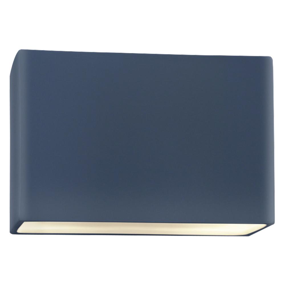 Large ADA Rectangle (Outdoor) LED Wall Sconce - Closed Top