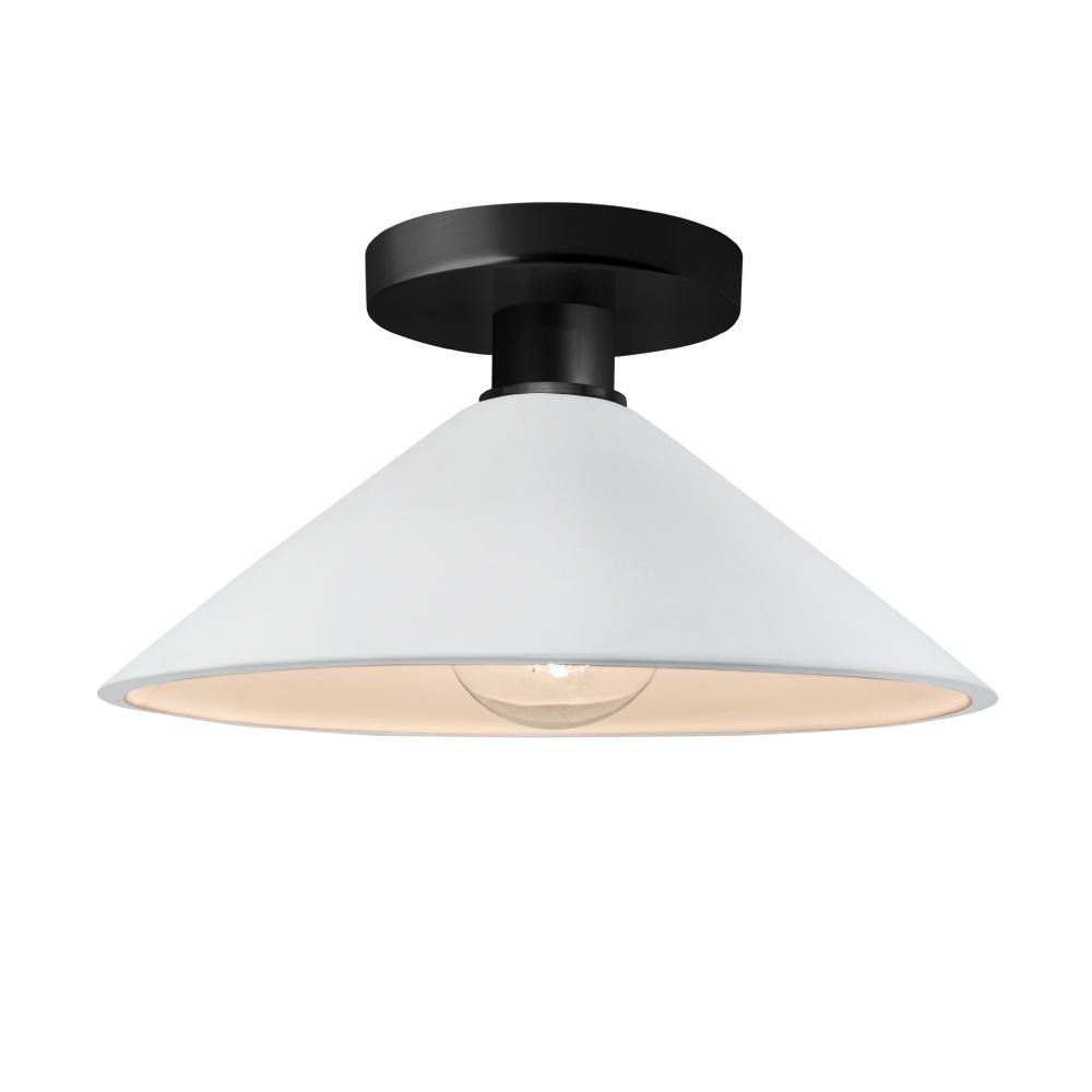 Flare LED Semi-Flush