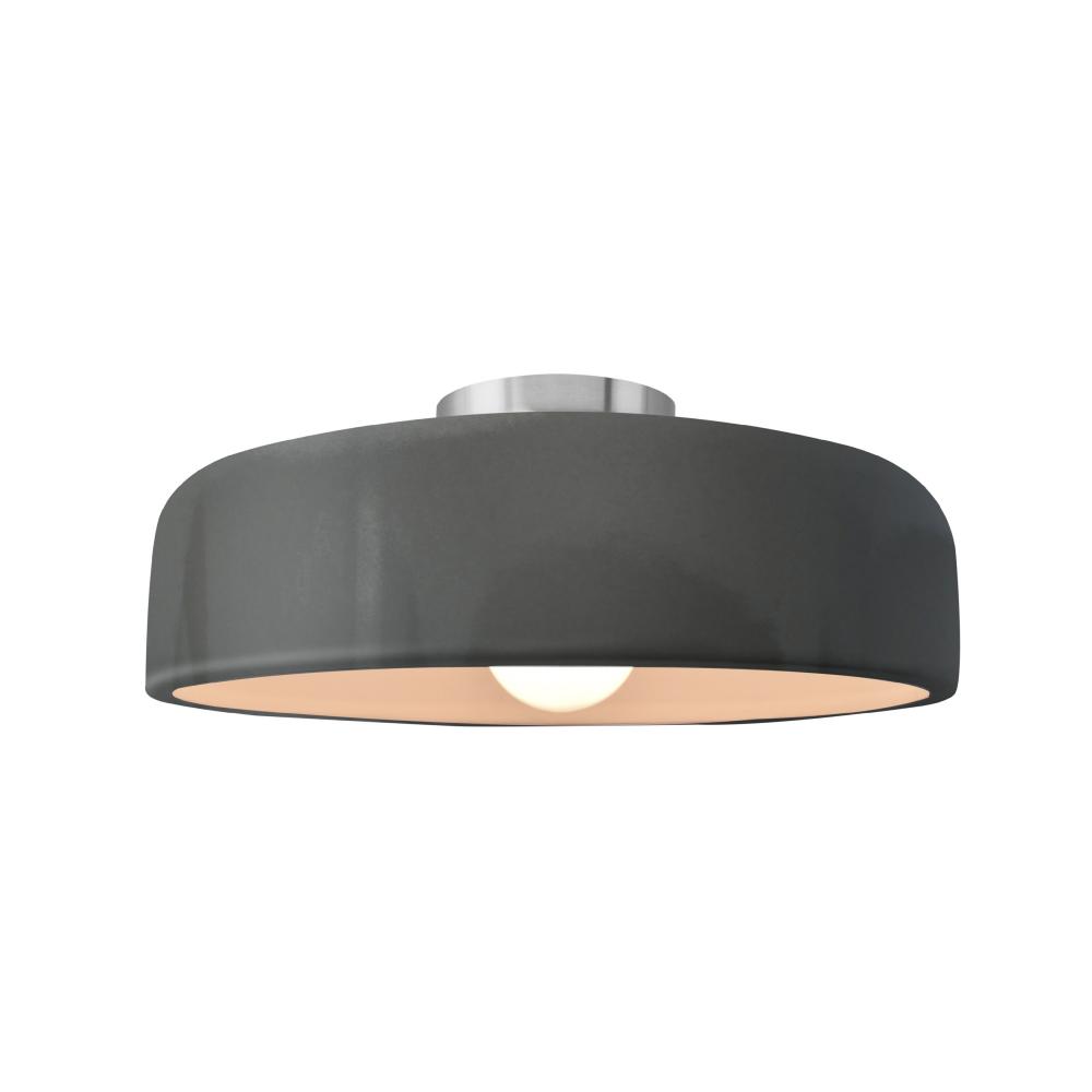 Medium Spire LED Semi-Flush