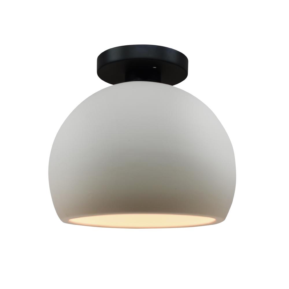 Small Globe LED Semi-Flush