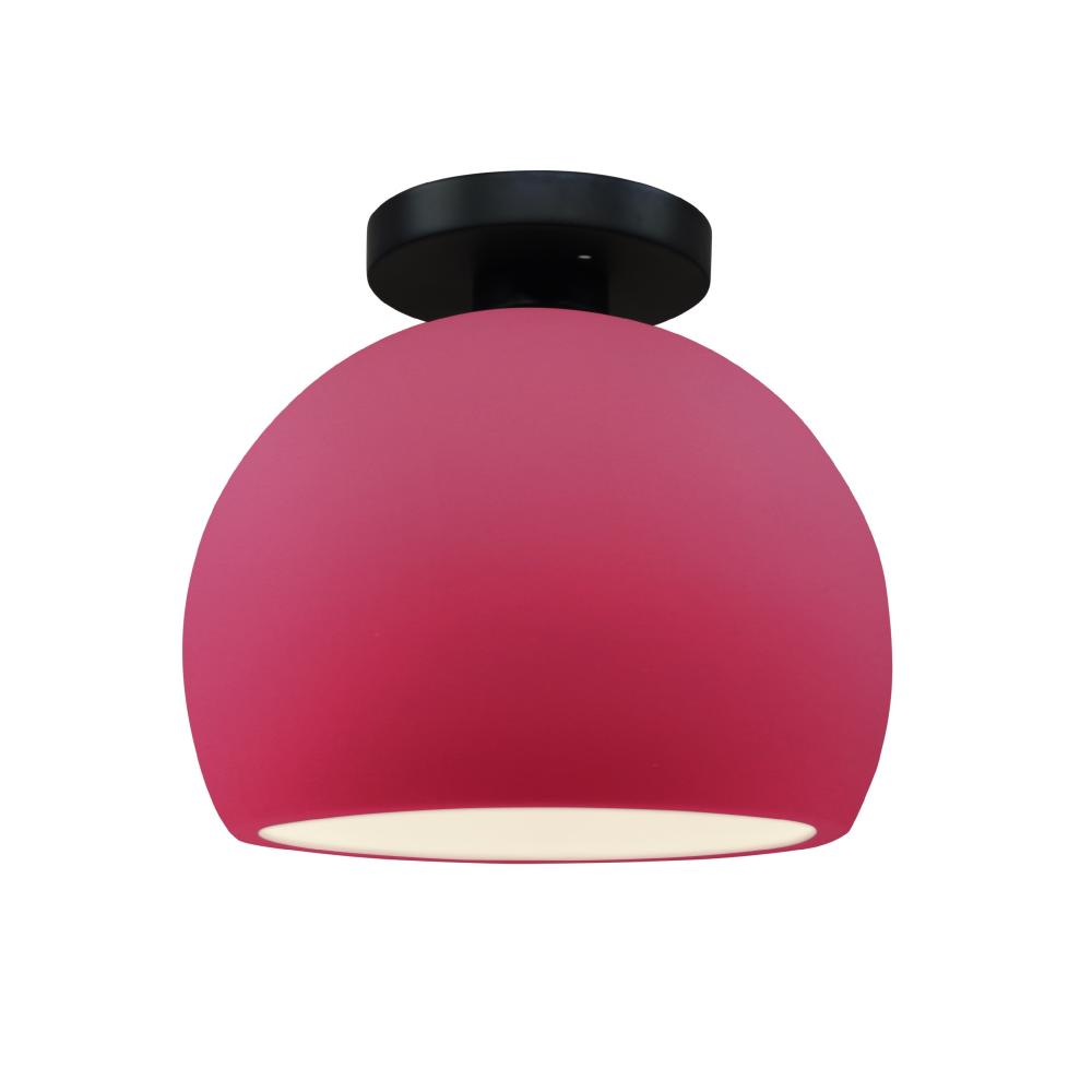 Small Globe LED Semi-Flush